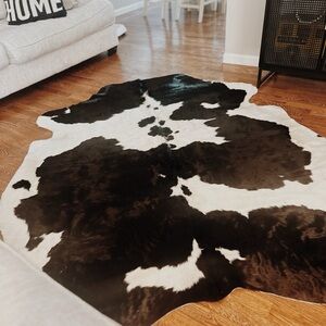 Authentic 8 foot cowhide